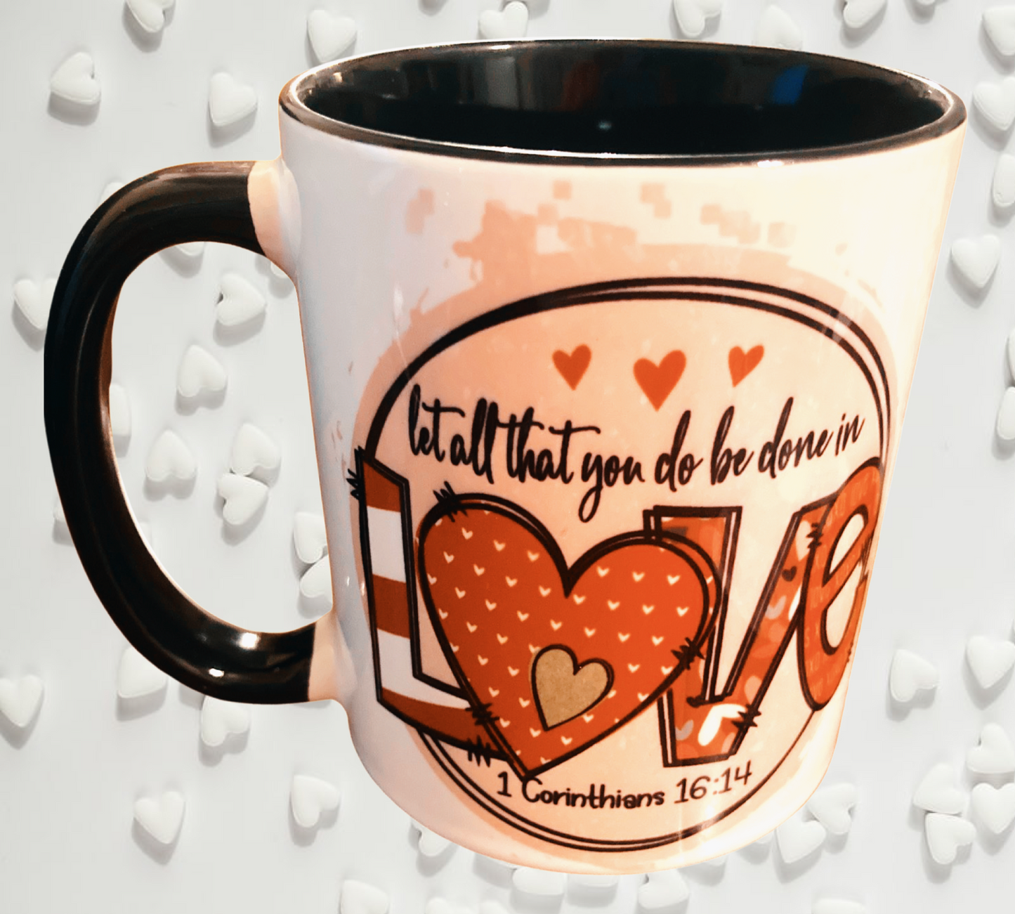 Done In Love Mug Black