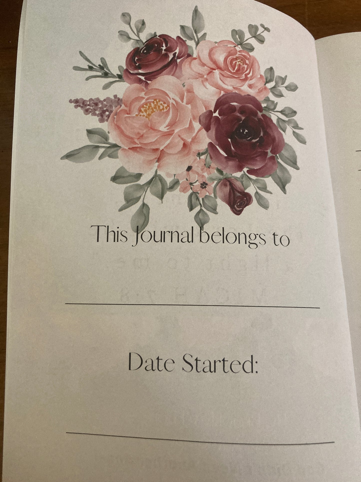 I Will Arise Journal