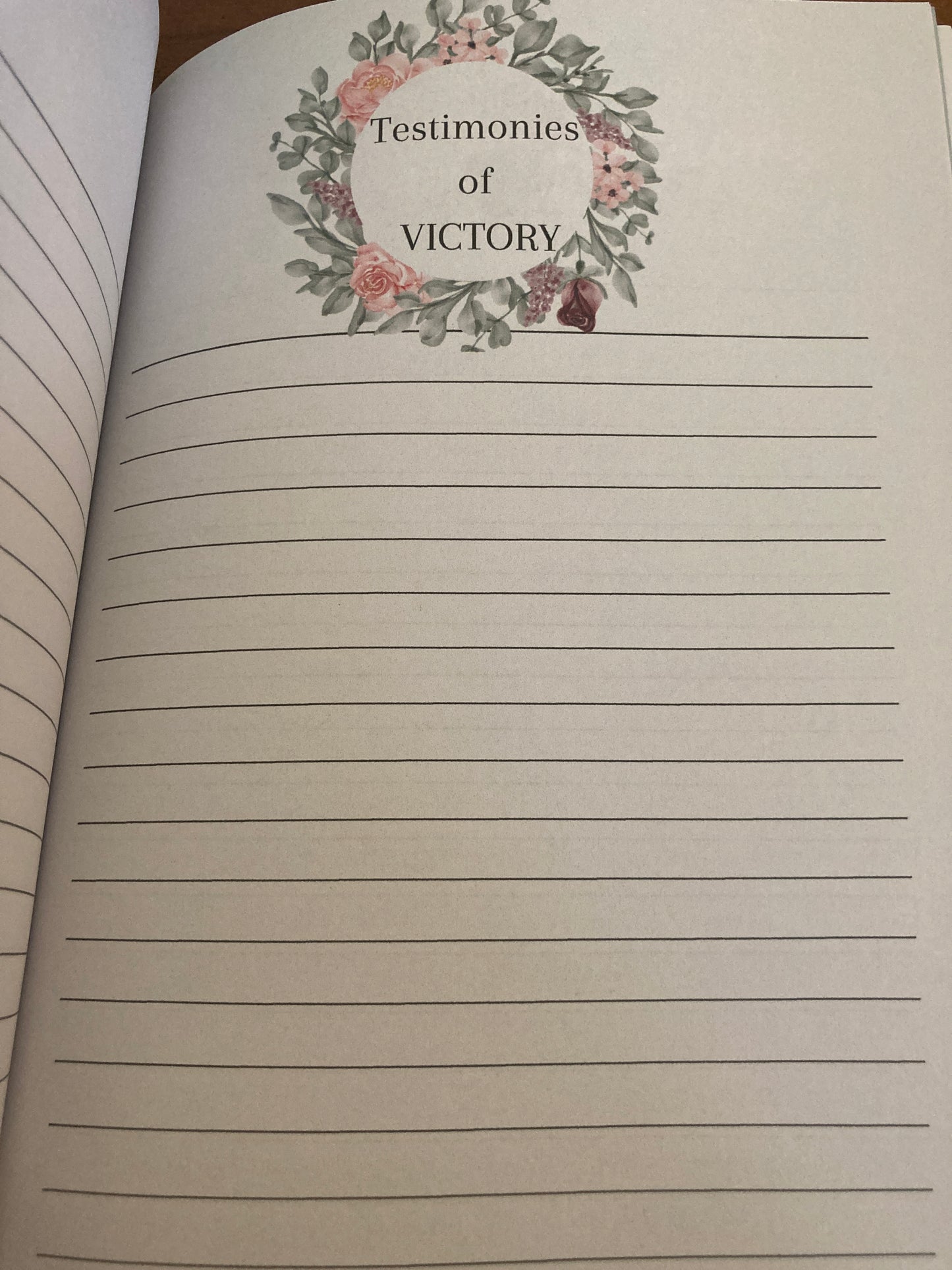 I Will Arise Journal